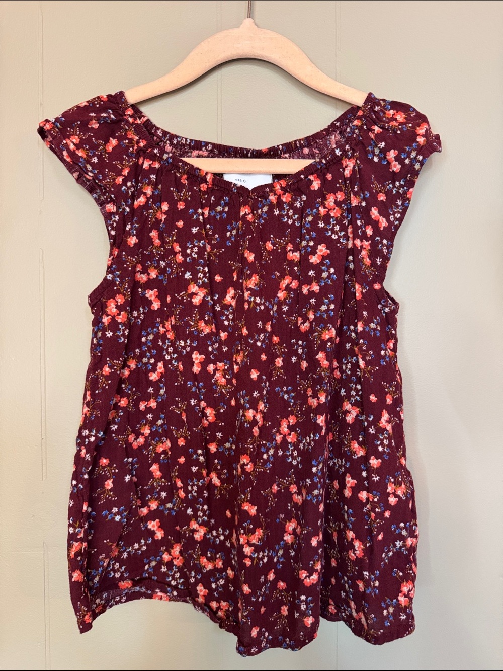 Girls Floral Top